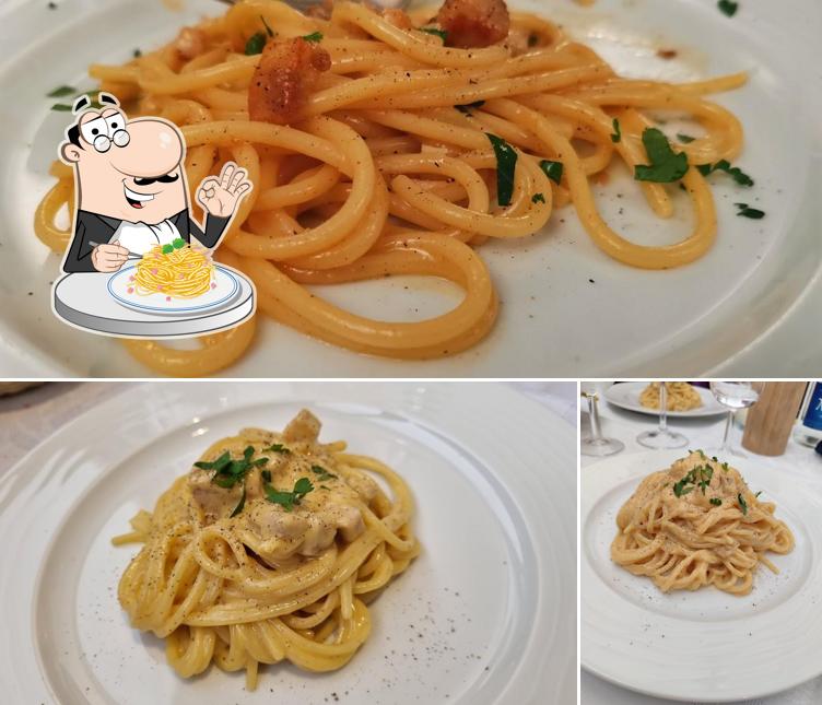 Spaghetti alla carbonara al Ristorante Baylik