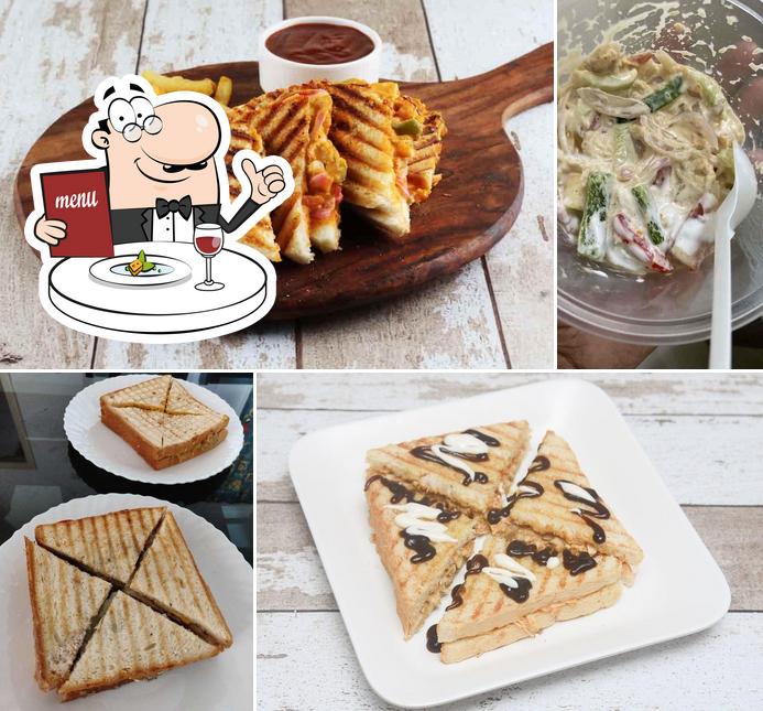Food at Sandwich Walas