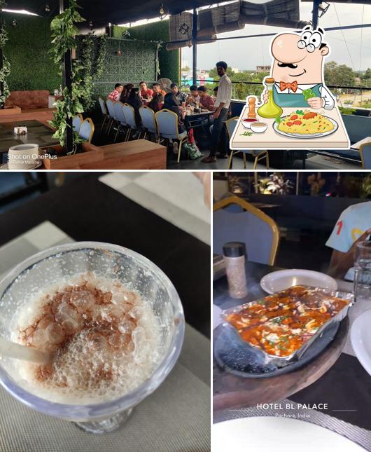 SkyDine cafe by BL PALACE Food Café In Pachora Food cafe in Jalgaon family restaurant in Jalgaon is distinguished by food and interior