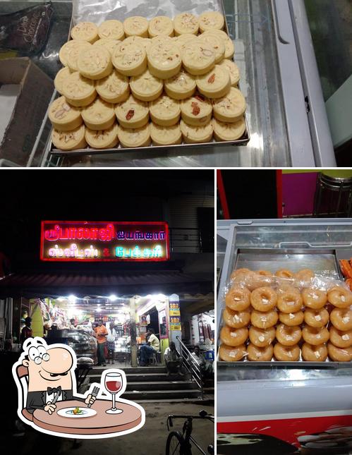 The picture of food and interior at Sri Balaji Iyengar Bakery and sweets