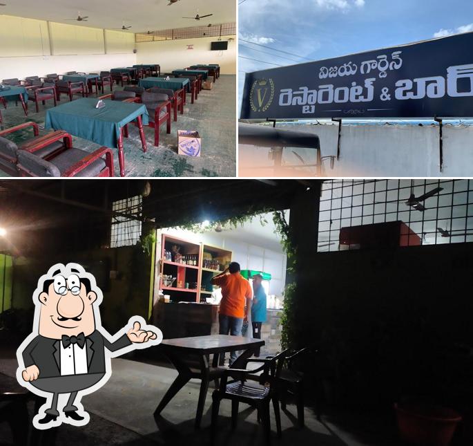 Check out how vijaya garden restaurant and bar looks inside