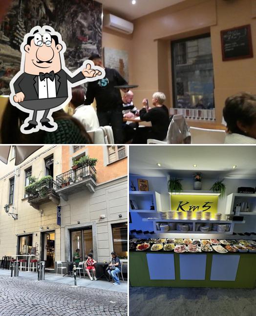 Dai un'occhiata agli interni di Km 5