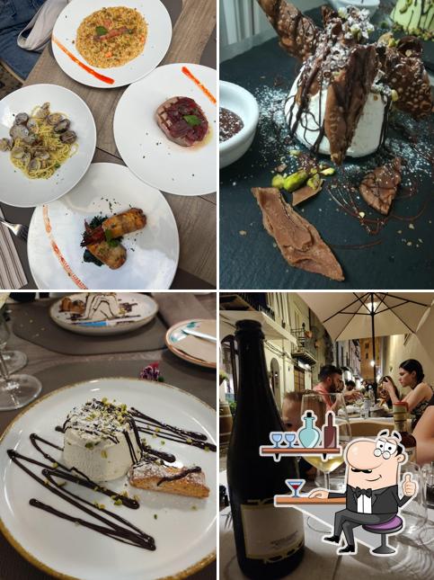 Gli interni di Mandralisca Sedici Sicilian Bistrot