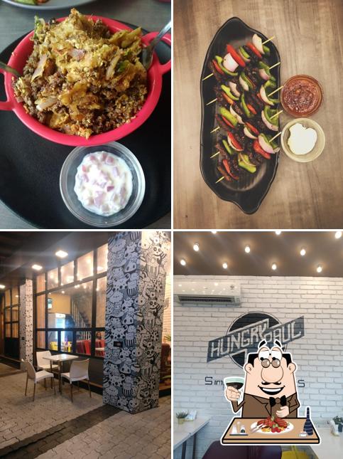 Meat meals are served at Hungry Paul