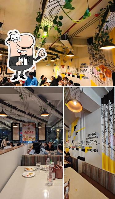 Check out how Amar Restaurant & Juice Center - Best Fast Food & Pav Bhaji in Surat looks inside