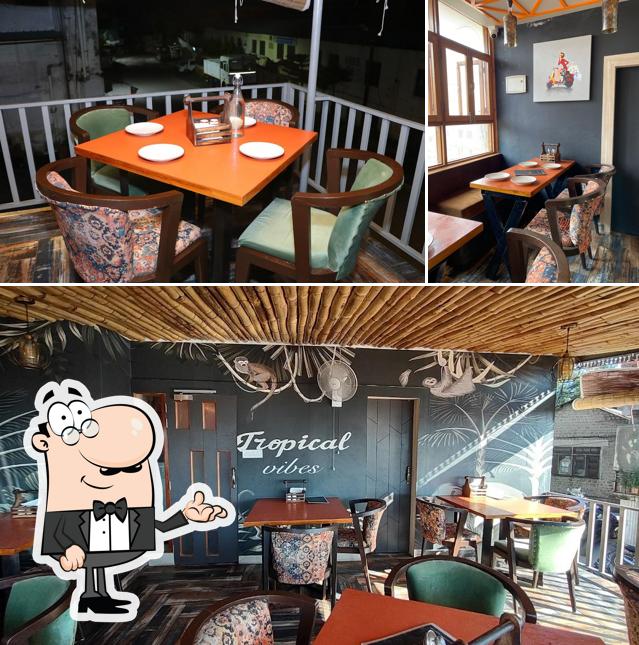 The interior of Khatirdari Restaurant Baijnath (PURE VEGETARIAN)