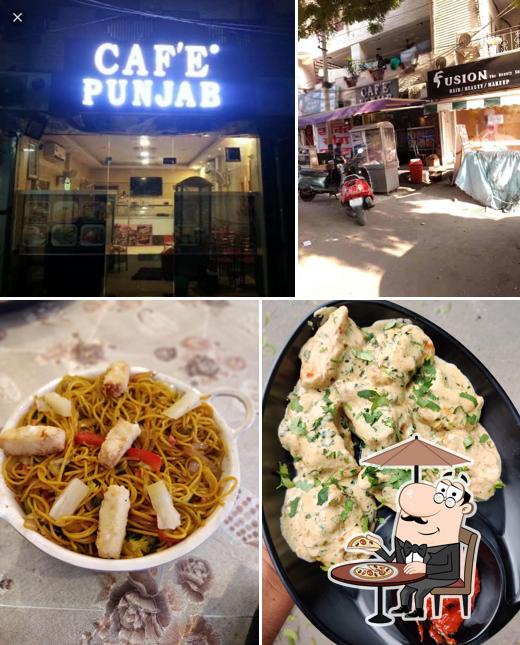 The exterior of Cafe Punjab -Best Restaurant in Subhash Nagar-Best Cafe in West Delhi