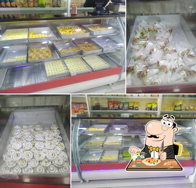 Food at Kaka Halwai Sweets