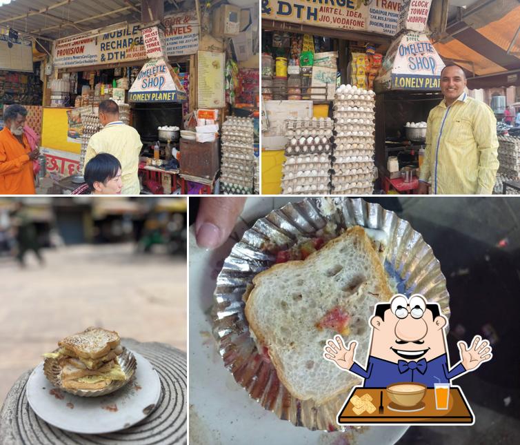 Food at Omelette Shop