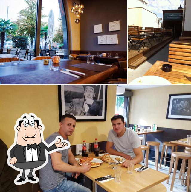 Dai un'occhiata agli interni di Pizzeria Piccola