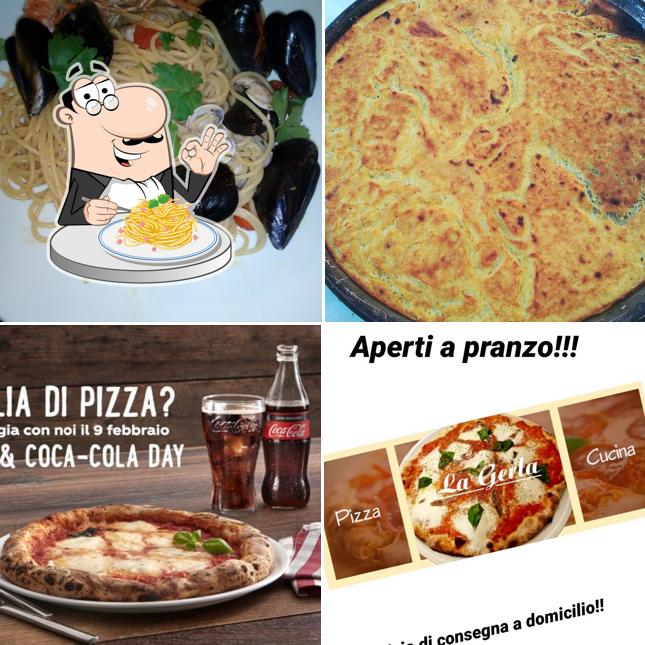 Spaghetti alla carbonara al La Gerla