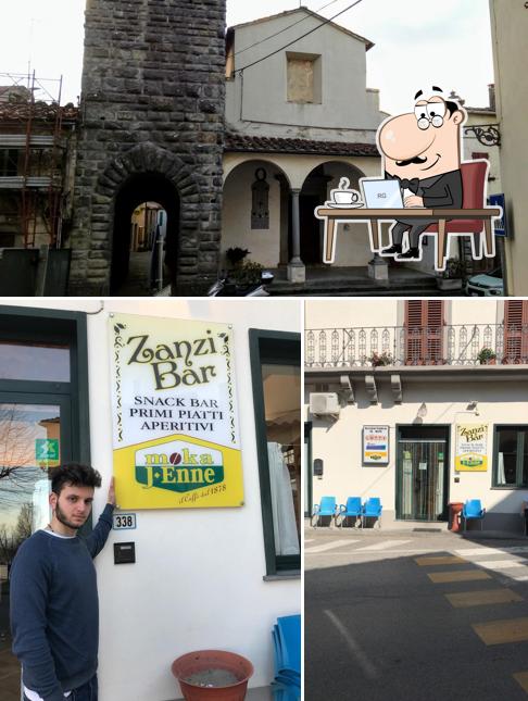 Gli interni di Zanzi Bar Di Dolfi Andrea