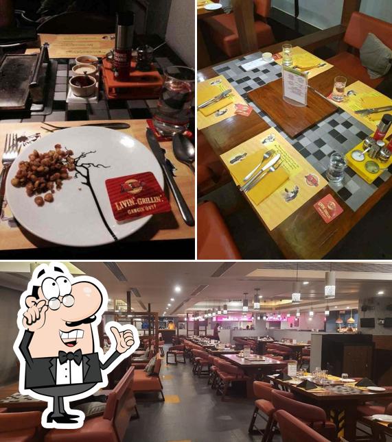 Check out how AB's - Absolute Barbecues Porur, Chennai looks inside