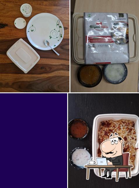 The interior of Biryani Vibes (Cloud Kitchen)