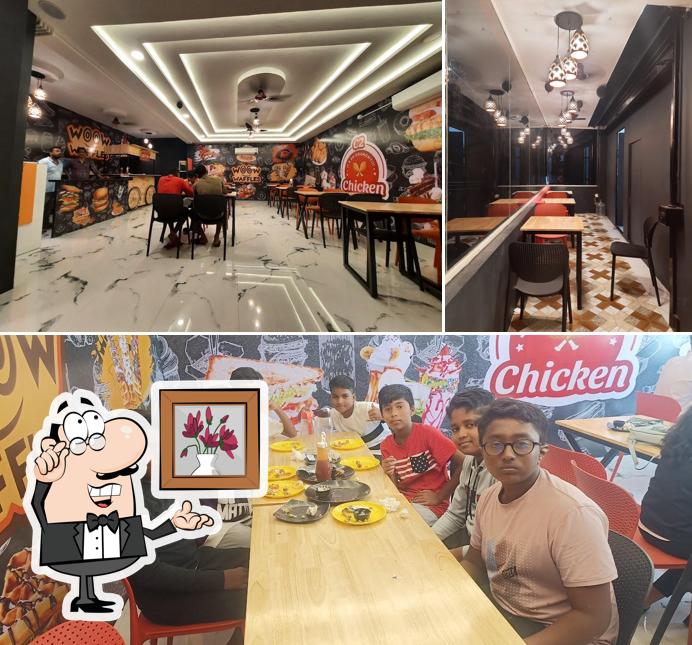 The interior of C2 Chicken