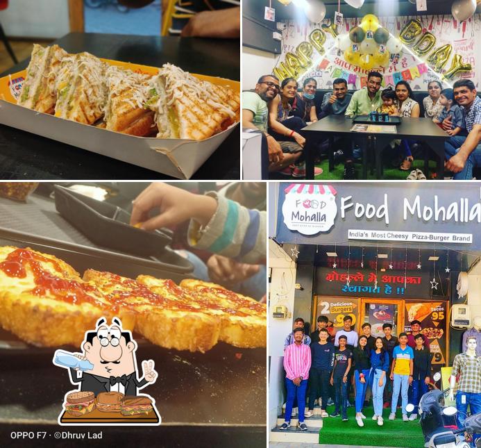 Have a sandwich at Food Mohalla Bilimora