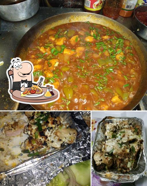 Pick pizza at Sanjib Snacks