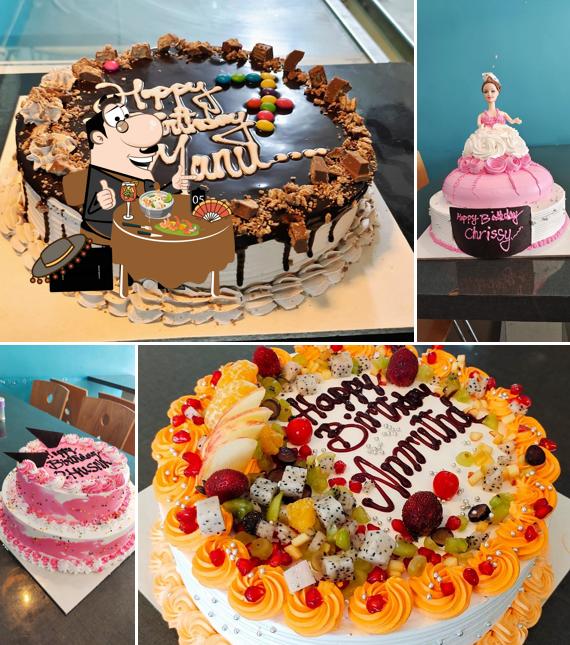 Food at The Cake Wonder Cafe
