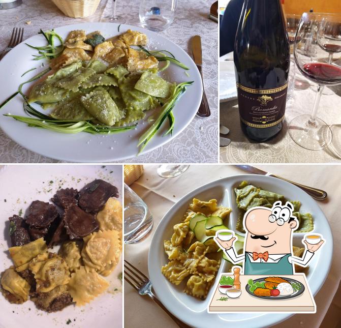 Platti al Ristorante La Vigna Lirio