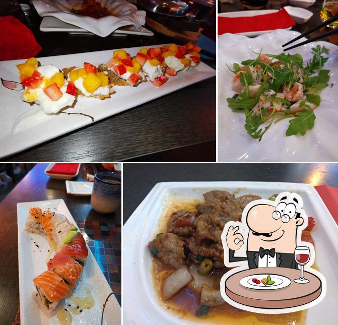 Platti al Ristorante fuji