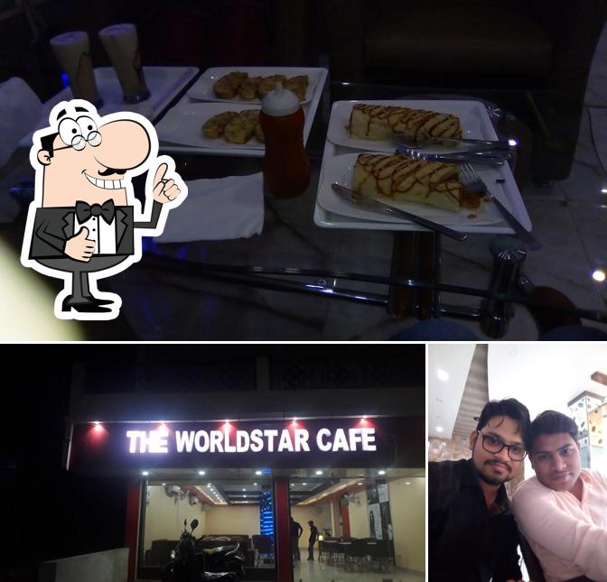 Look at the picture of THE WORLDSTAR CAFE