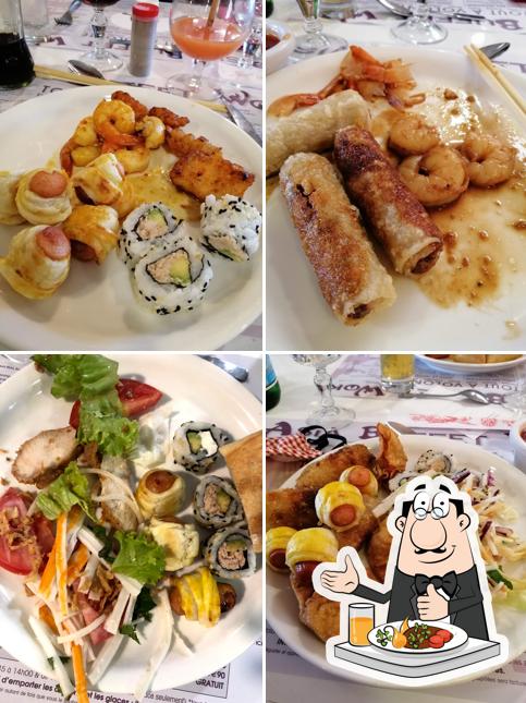 Nourriture à Asia Buffet Wok