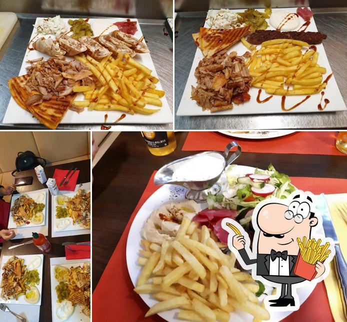 Prova a prendere le patatine fritte a Olif