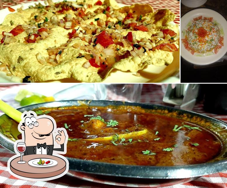 Food at Hotel Maratha