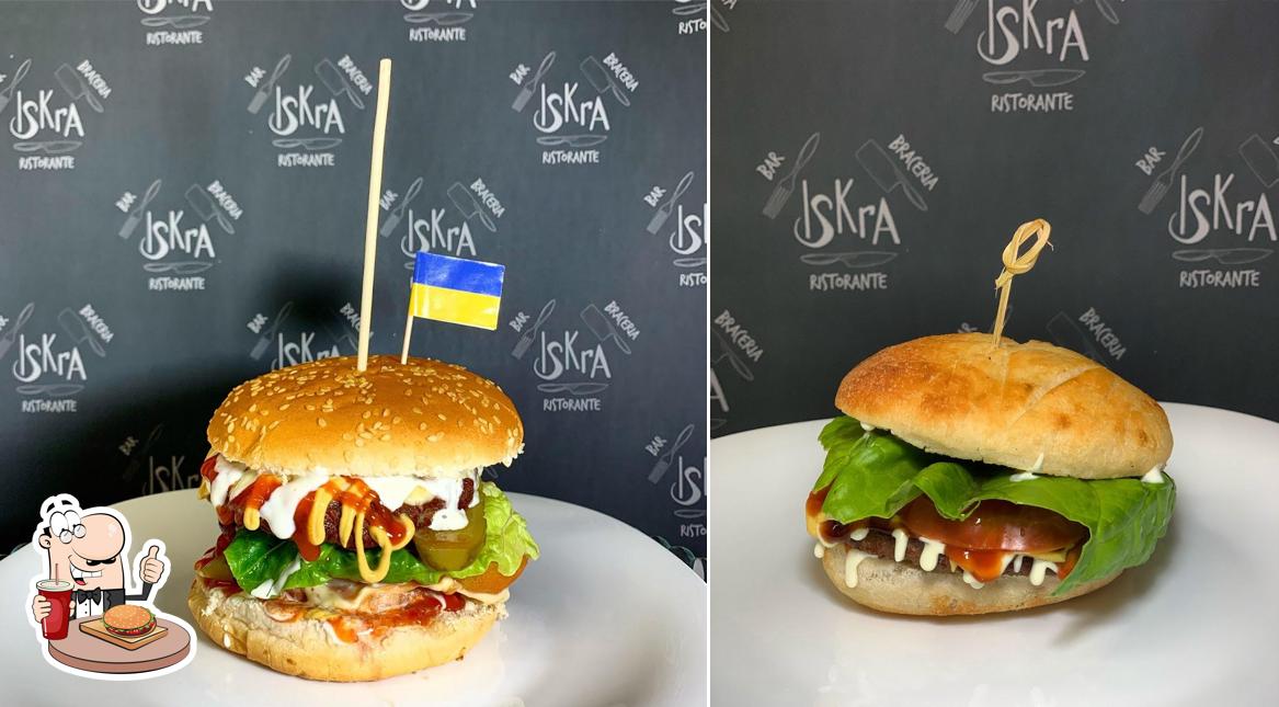 Gli hamburger di IsKrA Bar • Bistrot potranno incontrare i gusti di molti