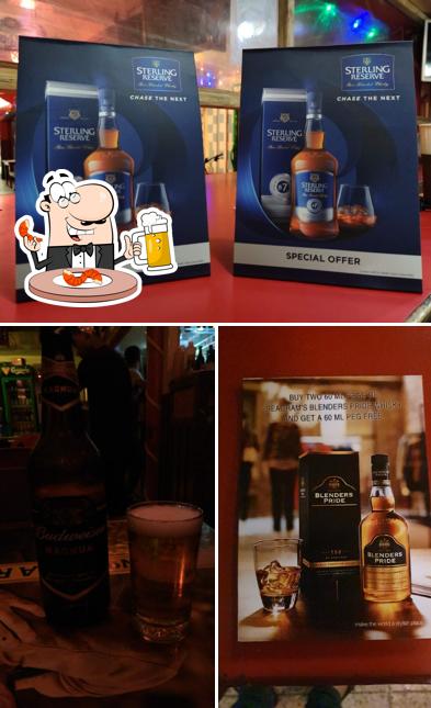 Oriental Restaurant cum Bar serves a range of beers
