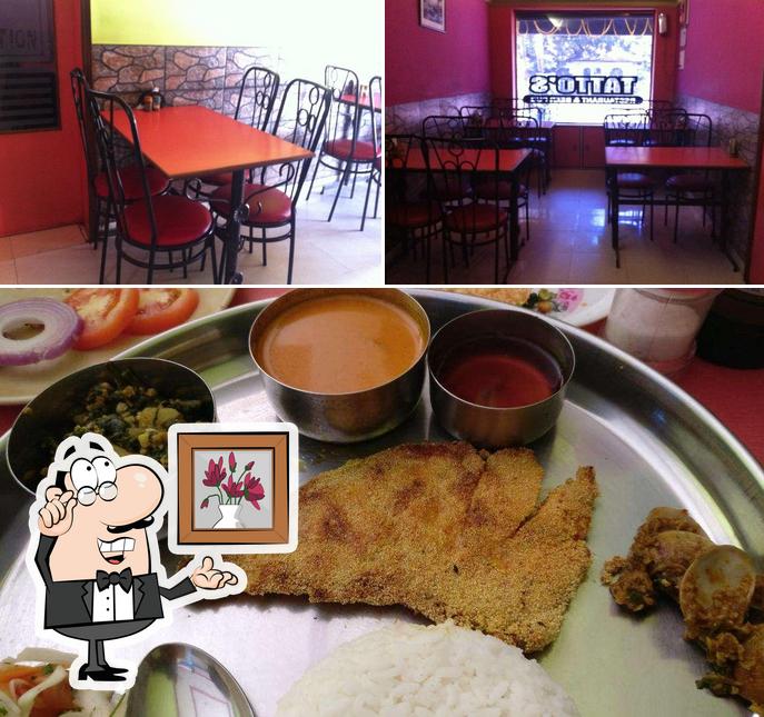 The picture of Tatto's’s interior and food