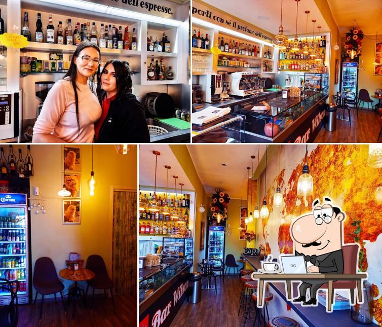 Dai un'occhiata agli interni di Bar Wilson