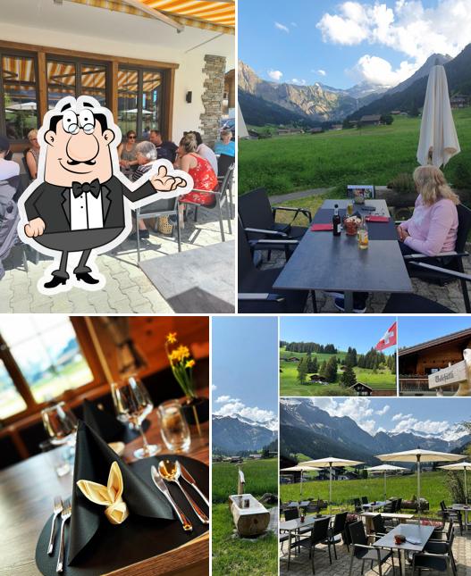 Gli interni di Restaurant Bodehüttli
