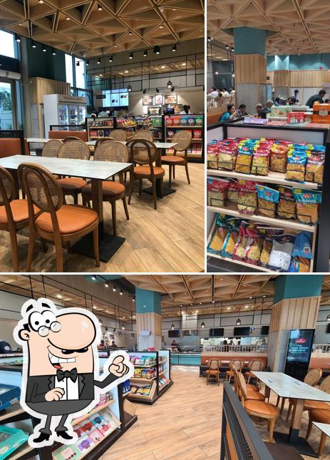 The interior of Haldiram's - Gurugram Sector-66