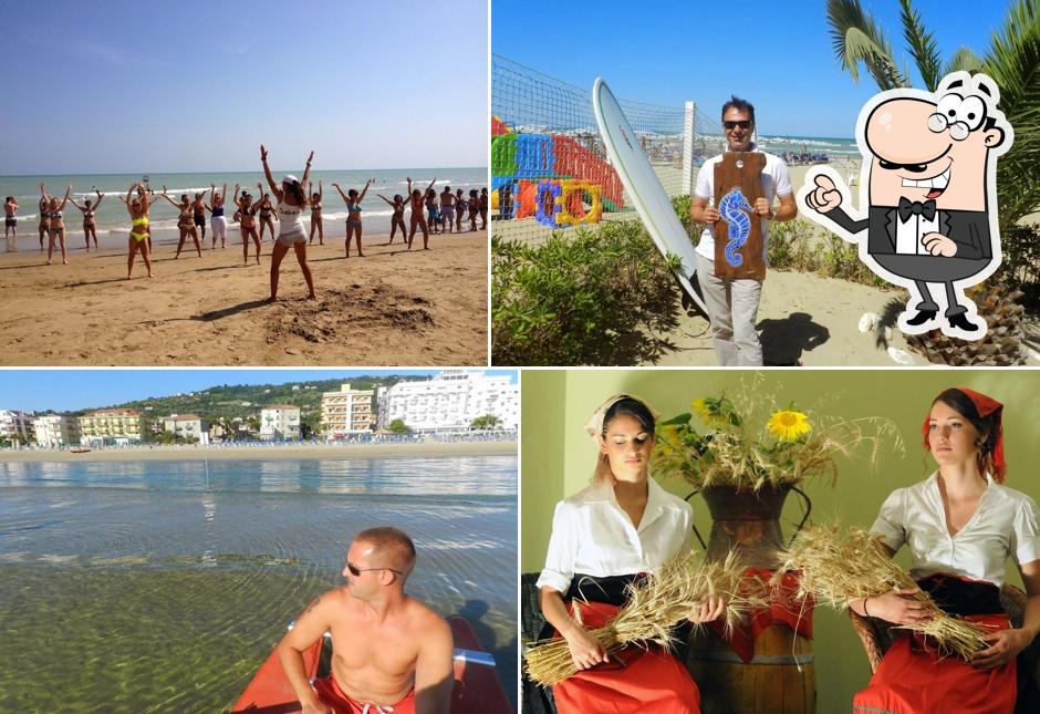 Goditi la vista dagli esterni di Hotel Cirillo Family Club