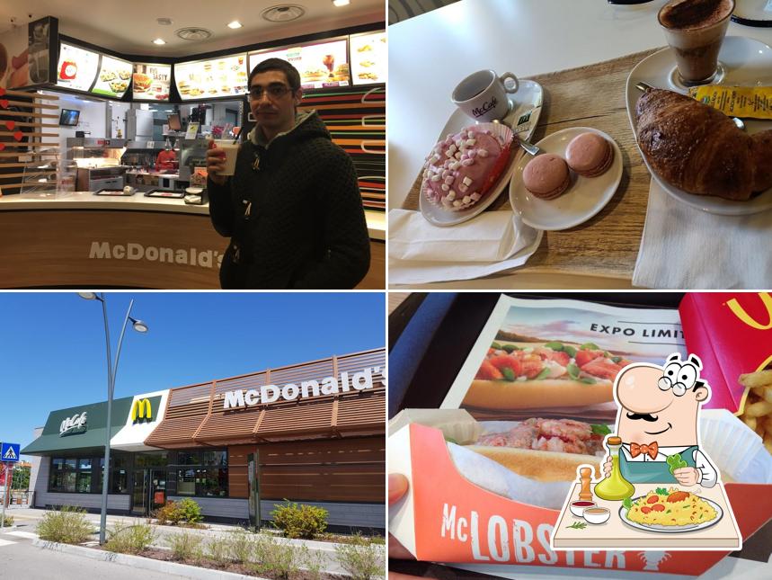 Cibo al McDonald's Cecina