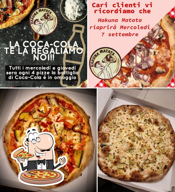 Prova una pizza a Pizzeria d'asporto Hakuna Matata