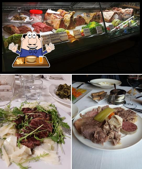 Platti al Ristorante Dal Sor Francesco Locanda B&B