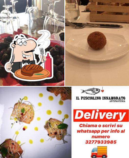 Ordina i piatti di carne a Il Pesciolino Innamorato Antipasteria