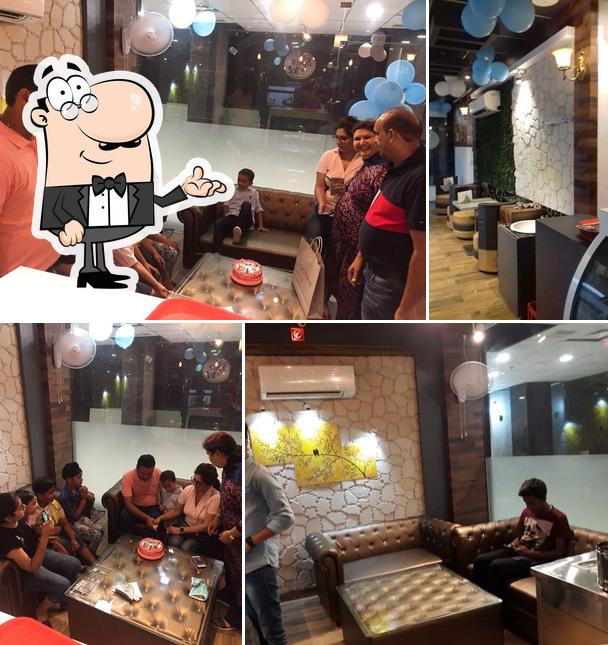 The interior of Spice n 'Ice