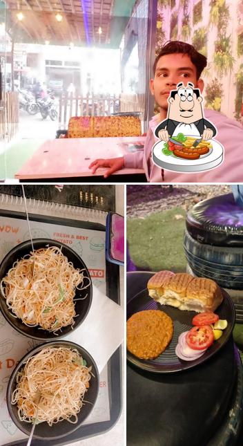 This is the photo depicting food and exterior at Spicy Dragon