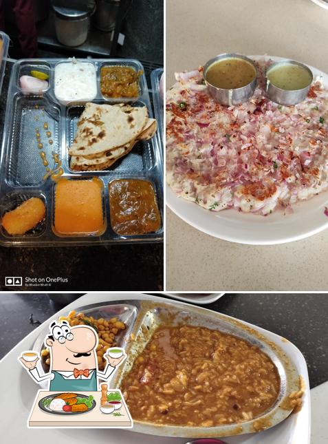 Food at Sri Krishna Nandagokula