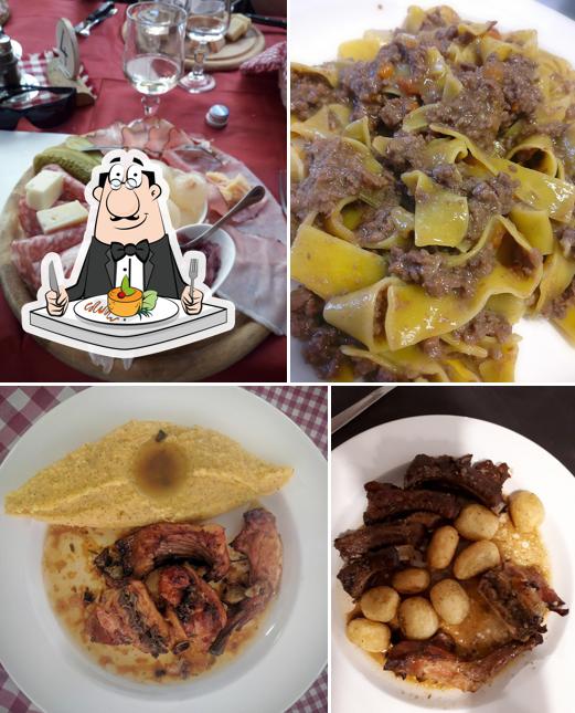 Cibo al Trattoria Dal BACON