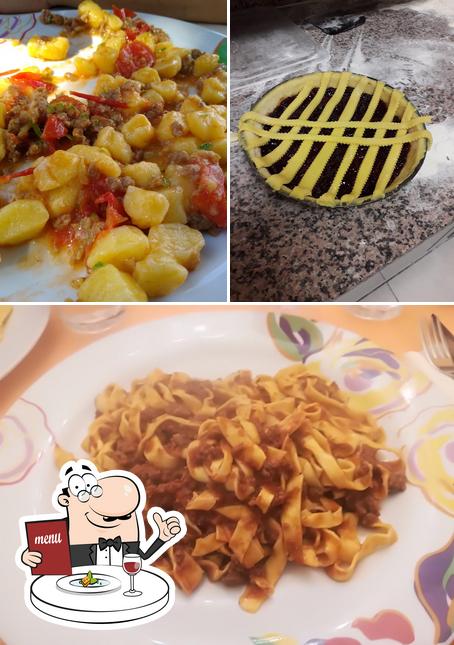 Platti al Ristorante Osteria del Marano San Marino