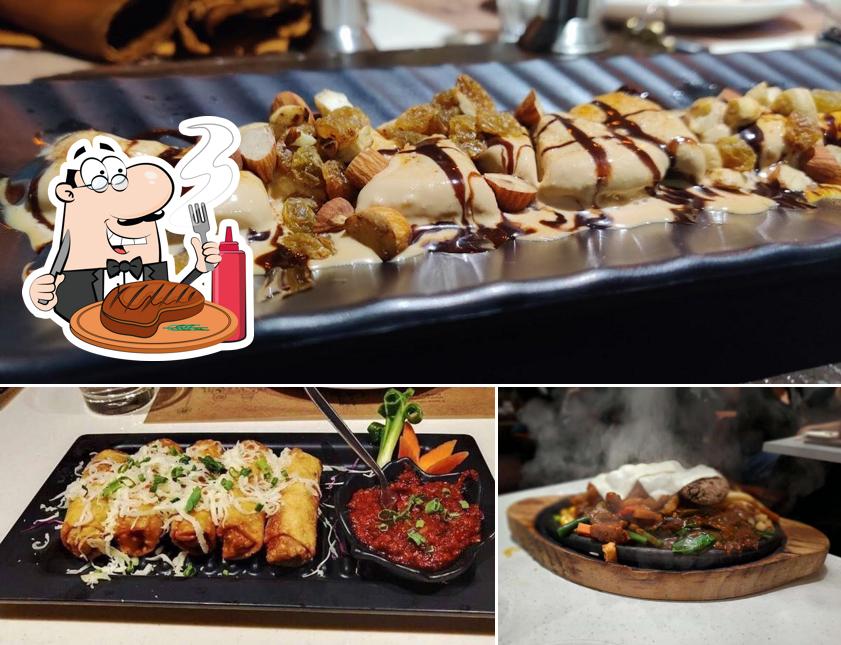 There’s a selection of options for meat lovers