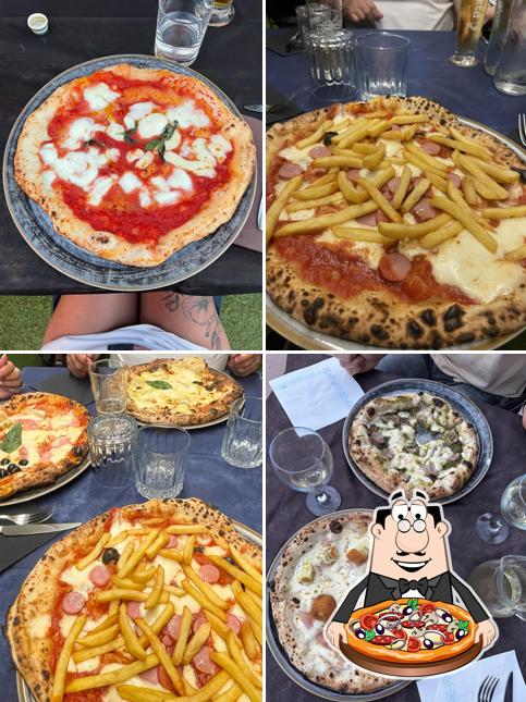 Ordina tra le svariate varianti di pizza