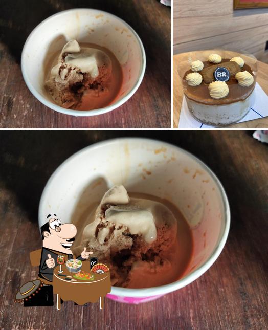 Chocolate mousse at Baskin Robbins