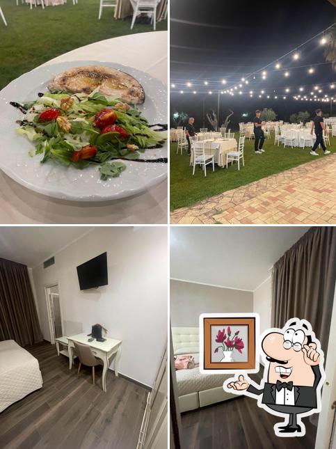 Gli interni di Casale degli Ulivi