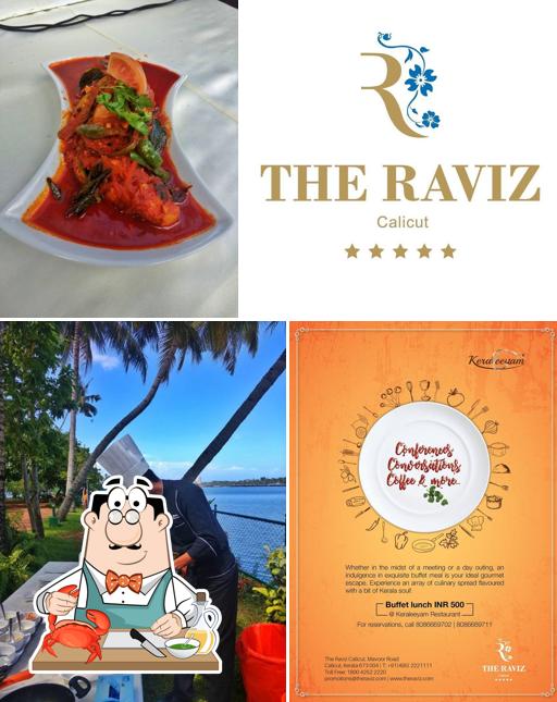 Get seafood at Keraleeyam Restaurant at The Raviz Calicut