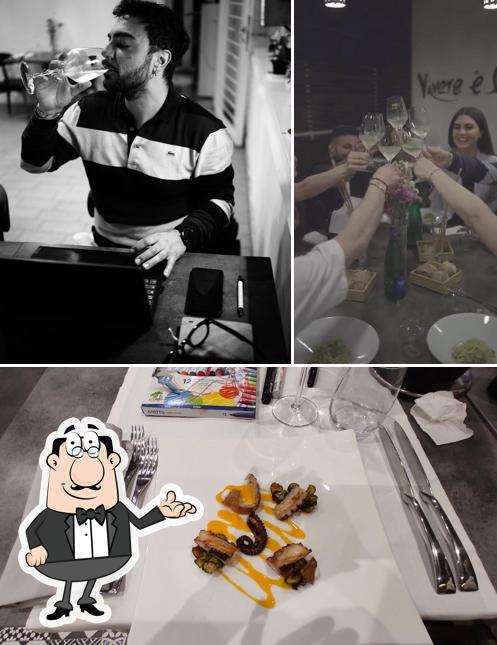 Guarda la foto che presenta la interni e cibo di Ma Life Lounge e Restaurant